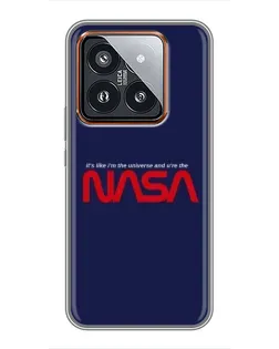 Чехол для Xiaomi 14 Pro с картинкой «NASA — глубокий космос»