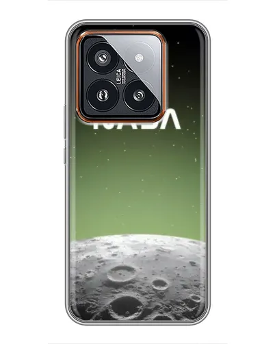 Чехол для Xiaomi 14 Pro с картинкой «NASA — лунный градиент»