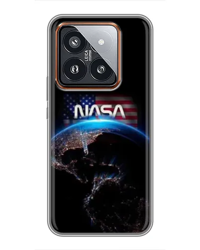 Чехол для Xiaomi 14 Pro с картинкой «Земля из космоса NASA»