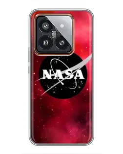Чехол для Xiaomi 14 Pro с картинкой «NASA — красная туманность» Чехол для Xiaomi 14 Pro с картинкой «NASA — красная туманность»