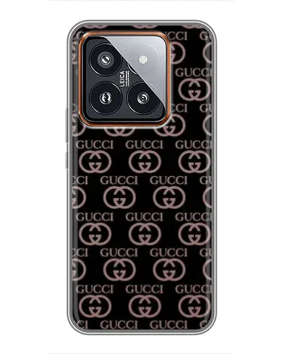 Чехол для Xiaomi 14 Pro с картинкой «Классическая монограмма Gucci» Чехол для Xiaomi 14 Pro с картинкой «Классическая монограмма Gucci»