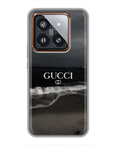 Чехол для Xiaomi 14 Pro с картинкой «Gucci — морской прибой» Чехол для Xiaomi 14 Pro с картинкой «Gucci — морской прибой»