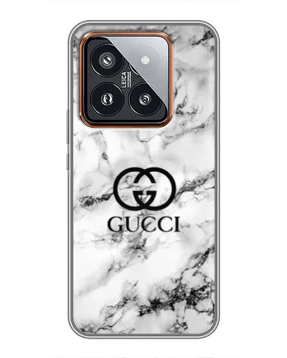 Чехол для Xiaomi 14 Pro с картинкой «Gucci — мраморный шик» Чехол для Xiaomi 14 Pro с картинкой «Gucci — мраморный шик»