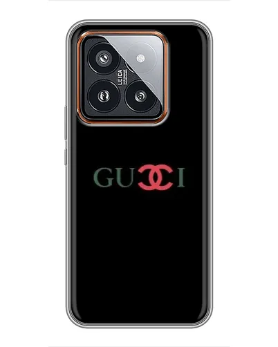 Чехол для Xiaomi 14 Pro с картинкой «Gucci — красный градиент» Чехол для Xiaomi 14 Pro с картинкой «Gucci — красный градиент»