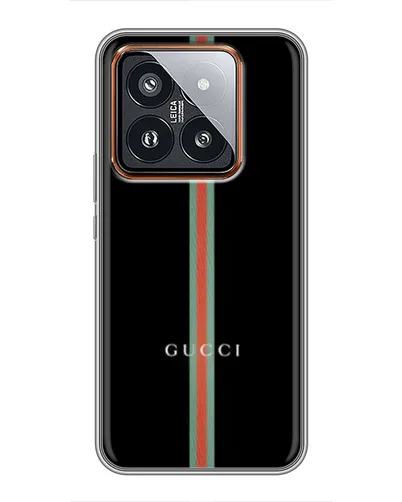Чохол для Xiaomi 14 Pro з картинкою «Gucci — строга лінія» Чохол для Xiaomi 14 Pro з картинкою «Gucci — строга лінія»