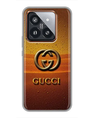 Чохол для Xiaomi 14 Pro з картинкою «Gucci — сонячний градієнт» Чохол для Xiaomi 14 Pro з картинкою «Gucci — сонячний градієнт»