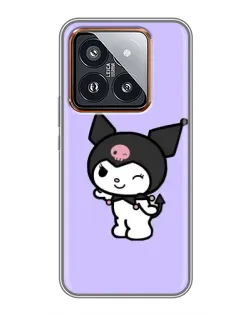 Чехол для Xiaomi 14 Pro с картинкой «Классическая Kuromi»