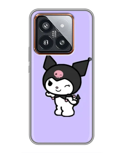 Чехол для Xiaomi 14 Pro с картинкой «Классическая Kuromi»