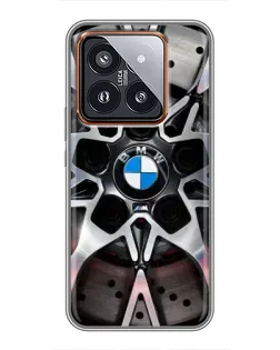 Чехол для Xiaomi 14 Pro с картинкой «BMW — деталь диска» Чехол для Xiaomi 14 Pro с картинкой «BMW — деталь диска»