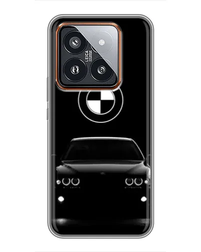 Чехол для Xiaomi 14 Pro с картинкой «BMW — взгляд из темноты»