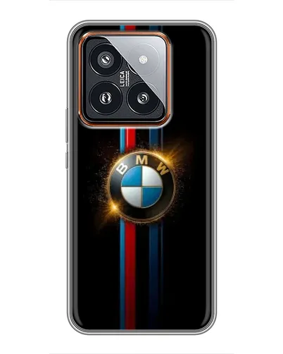 Чехол для Xiaomi 14 Pro с картинкой «BMW M-Power неон»