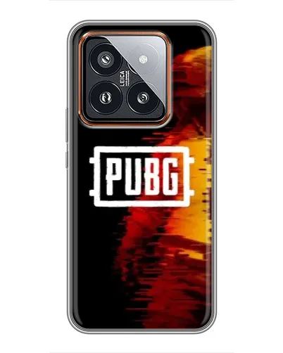 Чехол для Xiaomi 14 Pro с картинкой «Яркий логотип PUBG» Чехол для Xiaomi 14 Pro с картинкой «Яркий логотип PUBG»