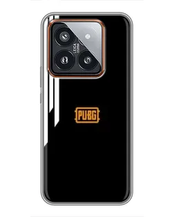 Чохол для Xiaomi 14 Pro з картинкою «PUBG — вертикальні лінії»