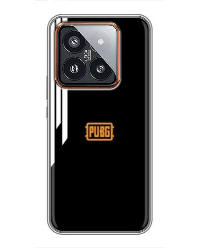 Чехол для Xiaomi 14 Pro с картинкой «PUBG — вертикальные линии» Чехол для Xiaomi 14 Pro с картинкой «PUBG — вертикальные линии»