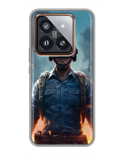 Чехол для Xiaomi 14 Pro с картинкой «PUBG — реалистичный герой» Чехол для Xiaomi 14 Pro с картинкой «PUBG — реалистичный герой»
