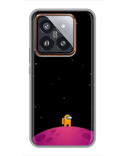 Чехол для Xiaomi 14 Pro с картинкой «Одинокий герой на планете» Чехол для Xiaomi 14 Pro с картинкой «Одинокий герой на планете»