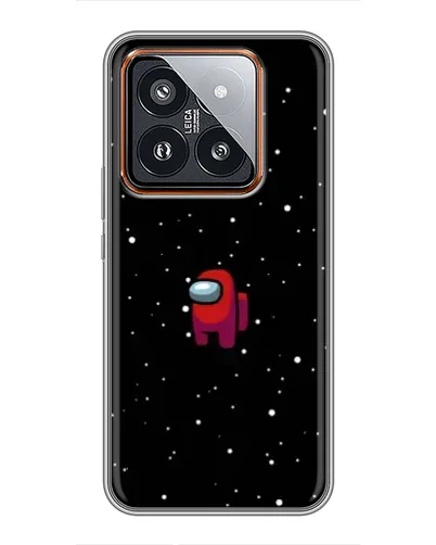 Чехол для Xiaomi 14 Pro с картинкой «Красный Among Us» Чехол для Xiaomi 14 Pro с картинкой «Красный Among Us»