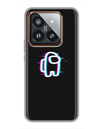 Чехол для Xiaomi 14 Pro с картинкой «Among Us неон» Чехол для Xiaomi 14 Pro с картинкой «Among Us неон»