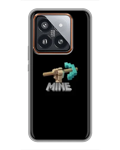 Чехол для Xiaomi 14 Pro с картинкой «Алмазная кирка» Чехол для Xiaomi 14 Pro с картинкой «Алмазная кирка»