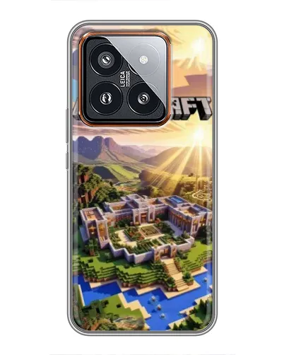 Чехол для Xiaomi 14 Pro с картинкой «Minecraft панорама» Чехол для Xiaomi 14 Pro с картинкой «Minecraft панорама»