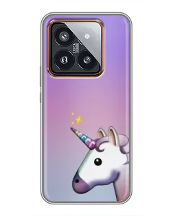 Чохол для Xiaomi 14 Pro з картинкою «Єдиноріг градієнт» Чохол для Xiaomi 14 Pro з картинкою «Єдиноріг градієнт»