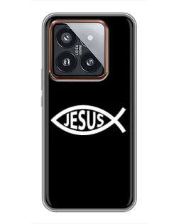 Чехол для Xiaomi 14 Pro с картинкой «Классический Jesus»