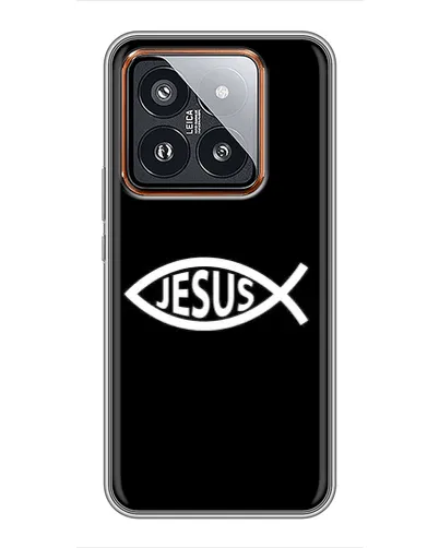 Чехол для Xiaomi 14 Pro с картинкой «Классический Jesus»