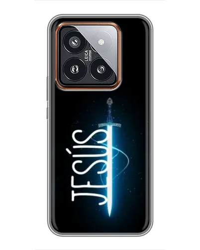Чехол для Xiaomi 14 Pro с картинкой «Меч Духа Jesus»