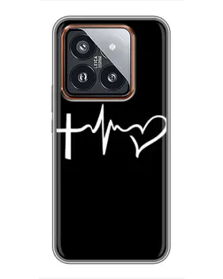 Чехол для Xiaomi 14 Pro с картинкой «Пульс веры»