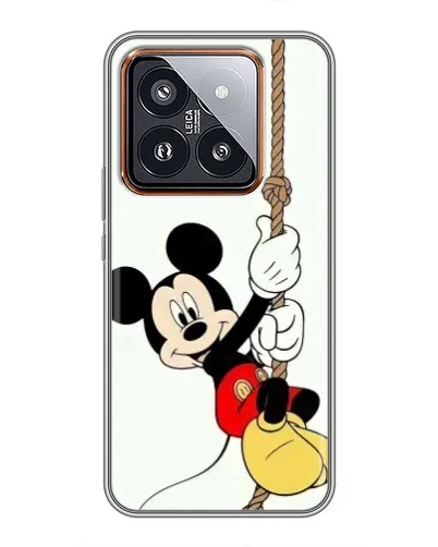 Чехол для Xiaomi 14 Pro с картинкой «Mickey на канате» Чехол для Xiaomi 14 Pro с картинкой «Mickey на канате»