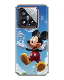 Чохол для Xiaomi 14 Pro з картинкою «Mickey та мильні бульбашки» Чохол для Xiaomi 14 Pro з картинкою «Mickey та мильні бульбашки»
