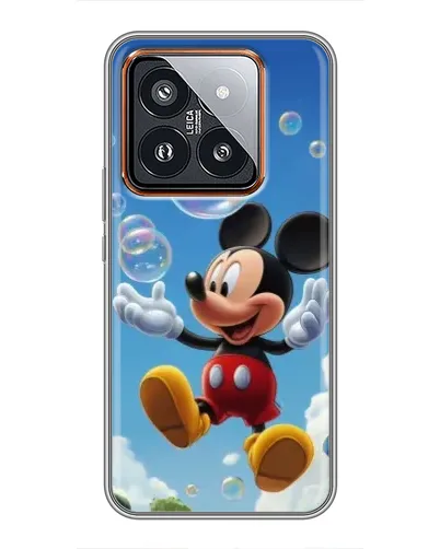 Чехол для Xiaomi 14 Pro с картинкой «Mickey и мыльные пузыри» Чехол для Xiaomi 14 Pro с картинкой «Mickey и мыльные пузыри»