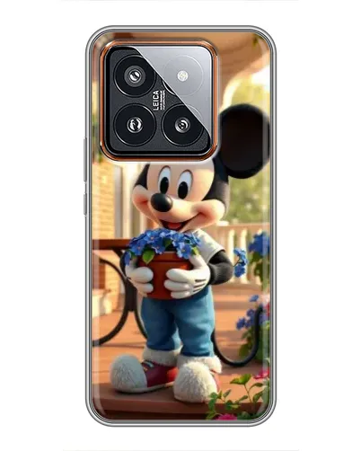 Чехол для Xiaomi 14 Pro с картинкой «Микки садовод» Чехол для Xiaomi 14 Pro с картинкой «Микки садовод»
