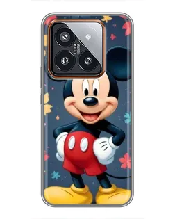 Чехол для Xiaomi 14 Pro с картинкой «Осенний Mickey Mouse»