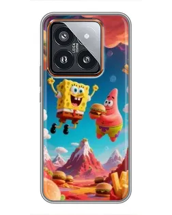 Чохол для Xiaomi 14 Pro з картинкою «Космічний фастфуд» Чохол для Xiaomi 14 Pro з картинкою «Космічний фастфуд»