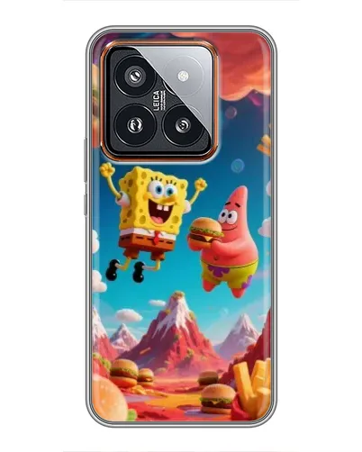 Чехол для Xiaomi 14 Pro с картинкой «Космический фастфуд» Чехол для Xiaomi 14 Pro с картинкой «Космический фастфуд»