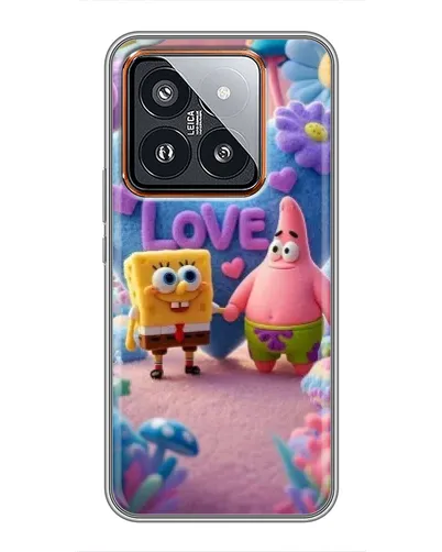 Чехол для Xiaomi 14 Pro с картинкой «Губка Боб Патрик» Чехол для Xiaomi 14 Pro с картинкой «Губка Боб Патрик»