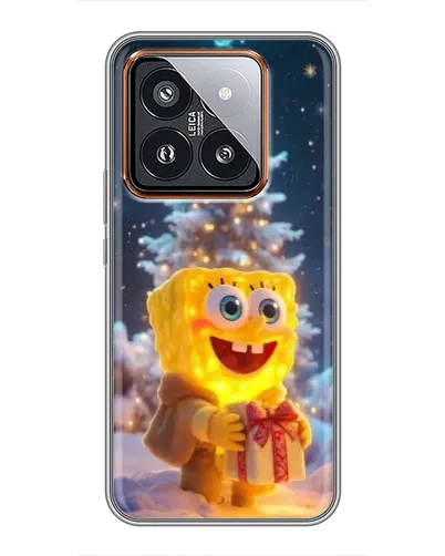 Чехол для Xiaomi 14 Pro с картинкой «Рождественский Спанч Боб» Чехол для Xiaomi 14 Pro с картинкой «Рождественский Спанч Боб»