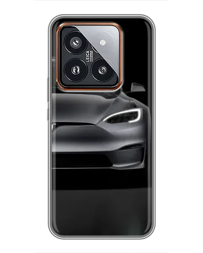 Чехол для Xiaomi 14 Pro с картинкой «Tesla Model S Look» Чехол для Xiaomi 14 Pro с картинкой «Tesla Model S Look»