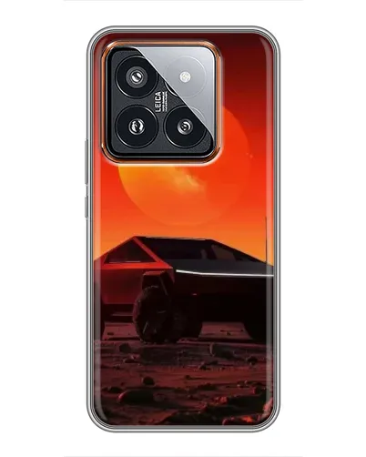 Чехол для Xiaomi 14 Pro с картинкой «Cybertruck на Марсе» Чехол для Xiaomi 14 Pro с картинкой «Cybertruck на Марсе»