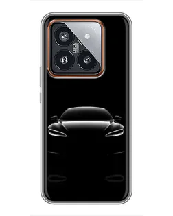 Чехол для Xiaomi 14 Pro с картинкой «Силуэт Tesla Night» Чехол для Xiaomi 14 Pro с картинкой «Силуэт Tesla Night»