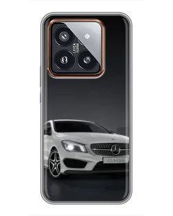 Чехол для Xiaomi 14 Pro с картинкой «Mercedes AMG GT Silver» Чехол для Xiaomi 14 Pro с картинкой «Mercedes AMG GT Silver»