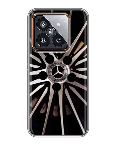 Чехол для Xiaomi 14 Pro с картинкой «Диск Mercedes» Чехол для Xiaomi 14 Pro с картинкой «Диск Mercedes»