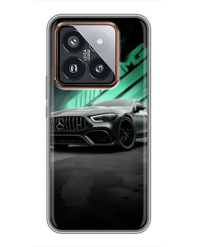 Чехол для Xiaomi 14 Pro с картинкой «Темный Mercedes AMG» Чехол для Xiaomi 14 Pro с картинкой «Темный Mercedes AMG»