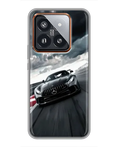 Чехол для Xiaomi 14 Pro с картинкой «Гоночный Mercedes AMG» Чехол для Xiaomi 14 Pro с картинкой «Гоночный Mercedes AMG»