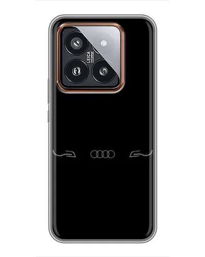 Чехол для Xiaomi 14 Pro с картинкой «Audi — световой подпись» Чехол для Xiaomi 14 Pro с картинкой «Audi — световой подпись»