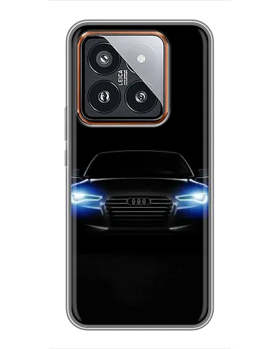 Чехол для Xiaomi 14 Pro с картинкой «Audi в неоне» Чехол для Xiaomi 14 Pro с картинкой «Audi в неоне»