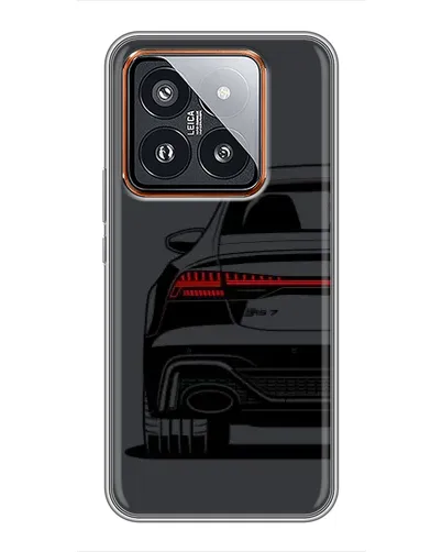 Чехол для Xiaomi 14 Pro с картинкой «Задняя часть Audi — арт» Чехол для Xiaomi 14 Pro с картинкой «Задняя часть Audi — арт»
