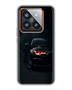 Чехол для Xiaomi 14 Pro с картинкой «Audi — хищный взгляд»