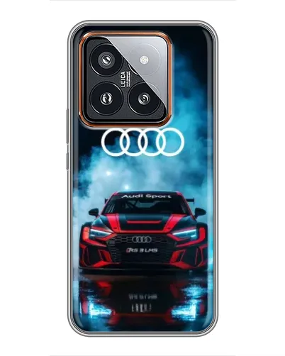 Чехол для Xiaomi 14 Pro с картинкой «Audi Sport — неон» Чехол для Xiaomi 14 Pro с картинкой «Audi Sport — неон»